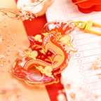 Year of the Dragon Epoxy Keychain
