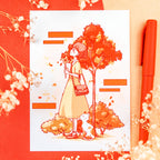 Enjoying Fall Print (verschiedene Größen)