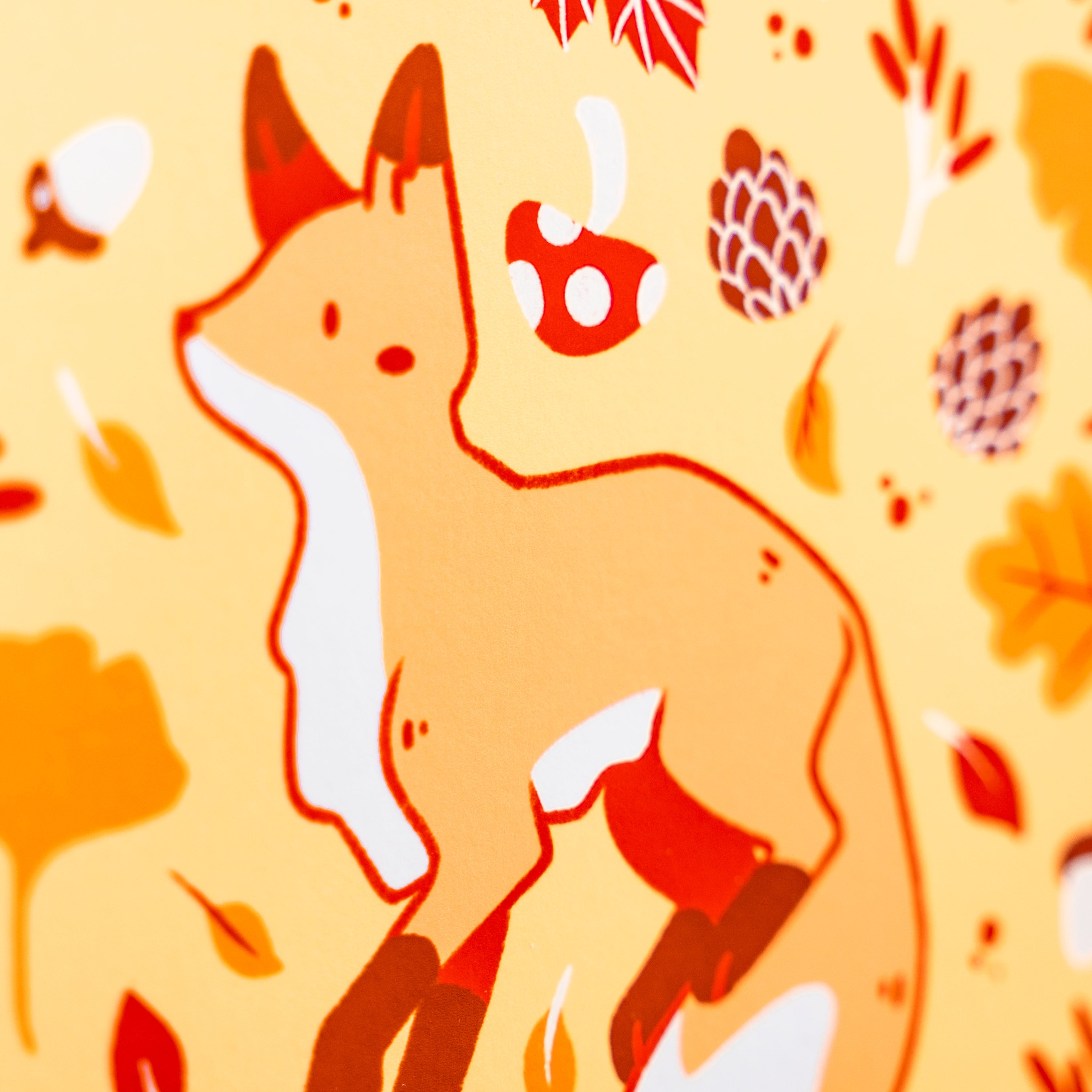 Colours of Fall: Square Prints