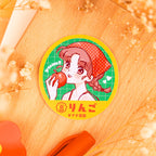 Fruit Sticker: Apple Girl