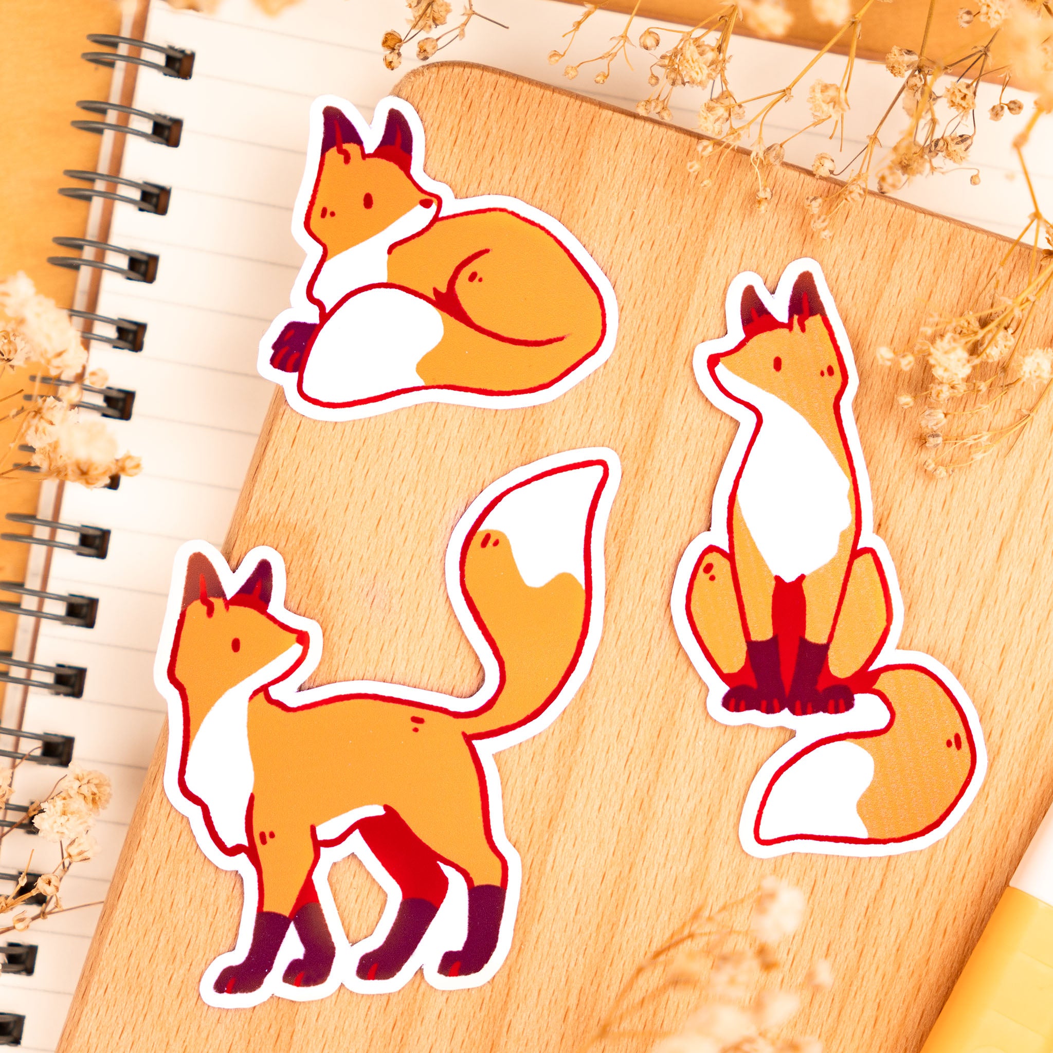Fox Adventures: Fuchs Sticker Set