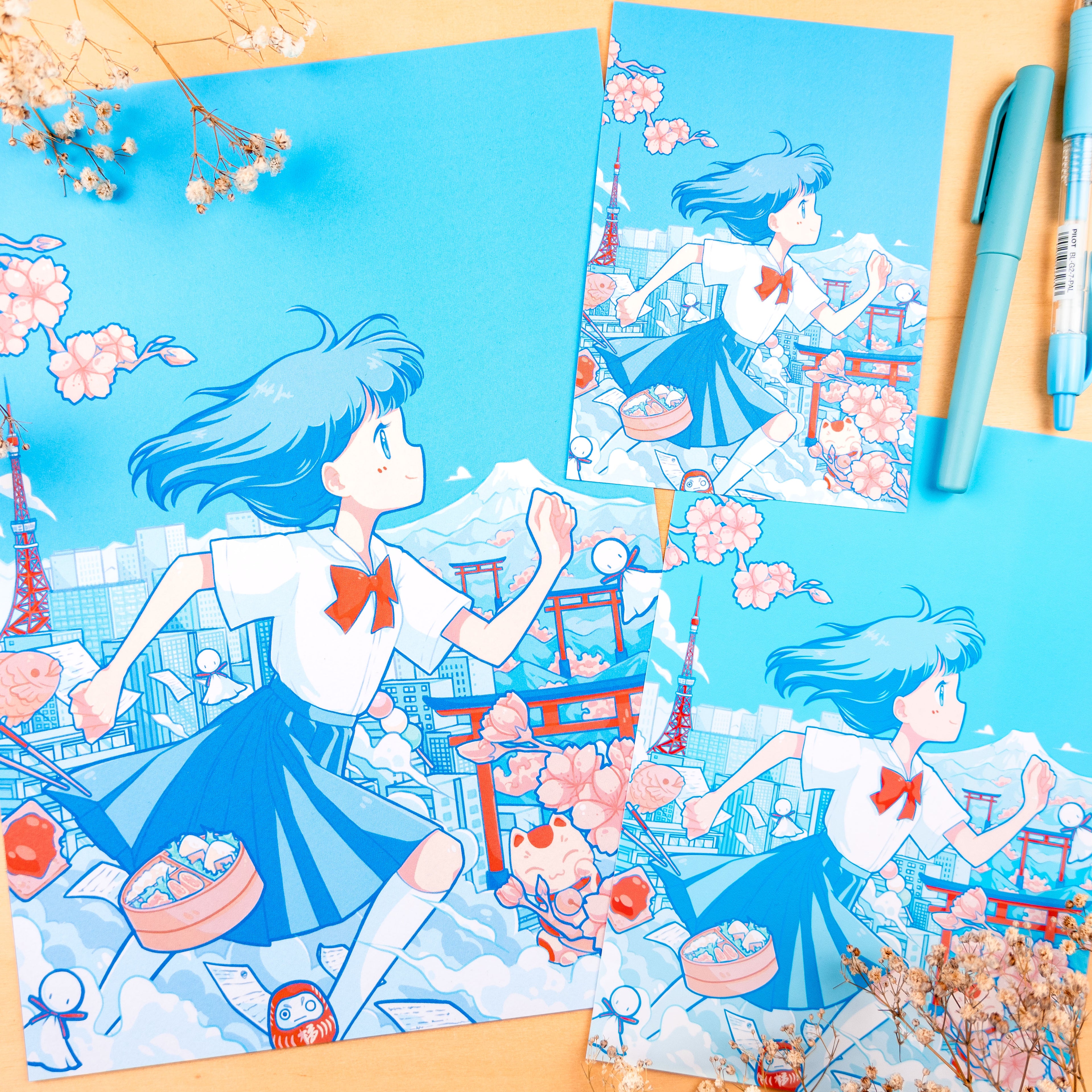 Japan Dreams Print (verschiedene Größen)