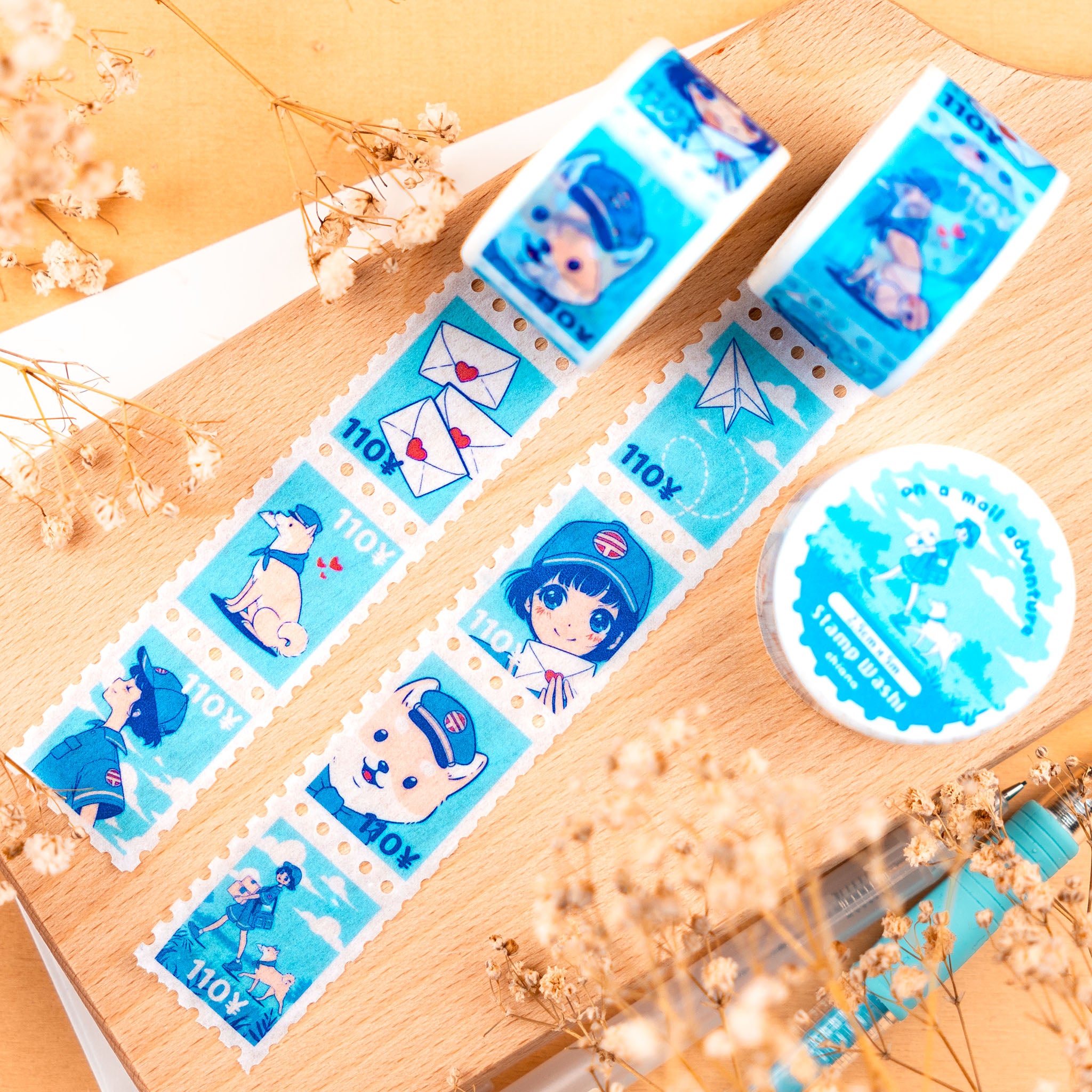 Mail Adventures: Stamp Washi Tape