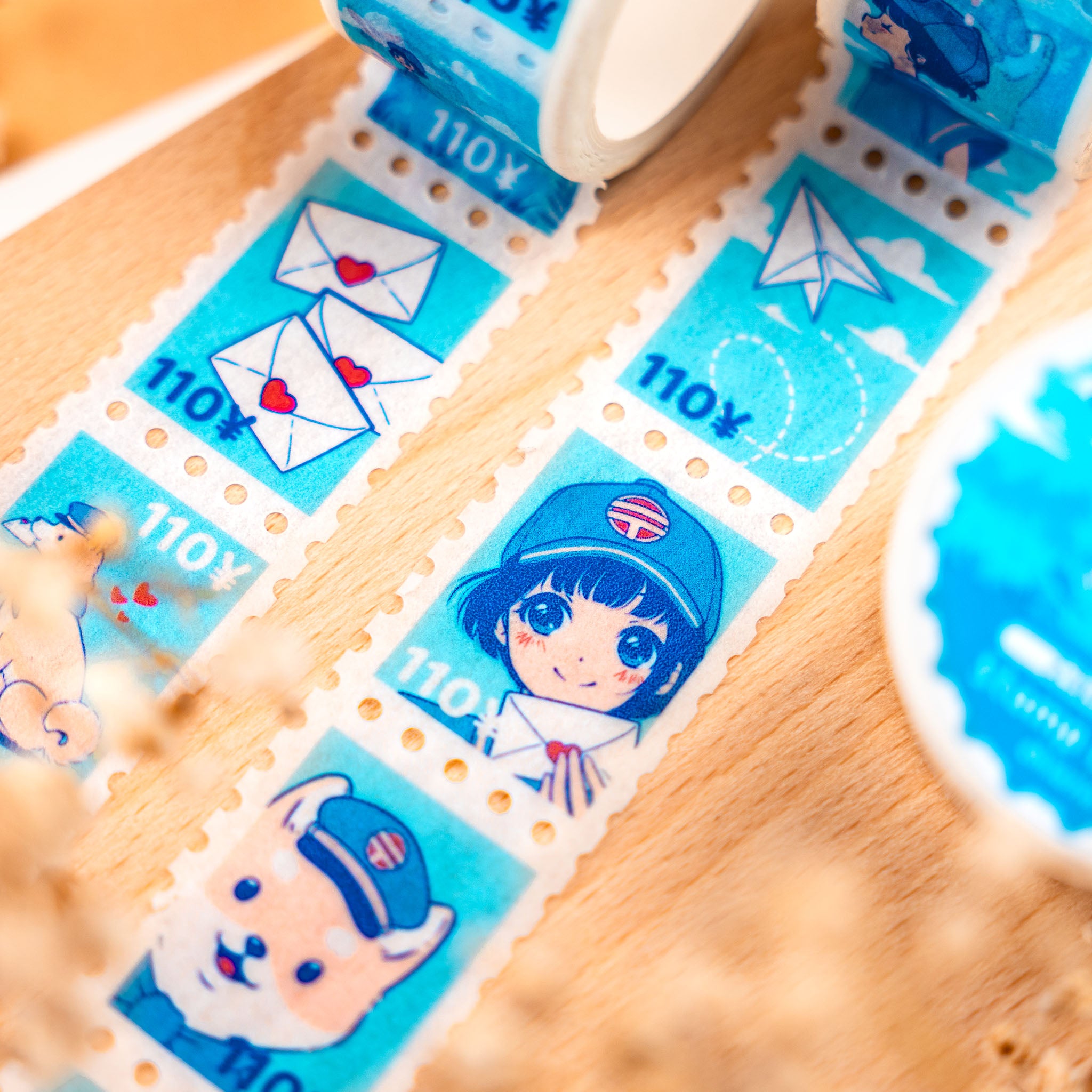 Mail Adventures: Stamp Washi Tape