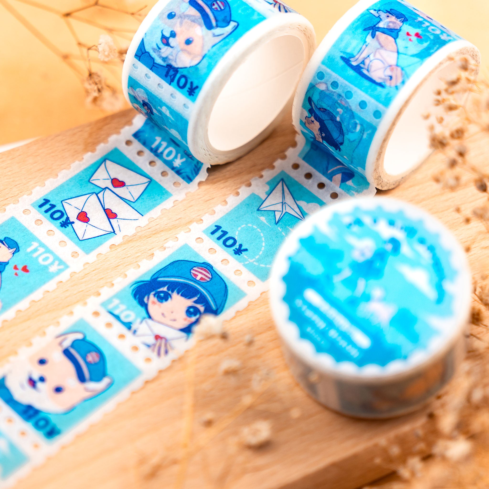 Mail Adventures: Stamp Washi Tape