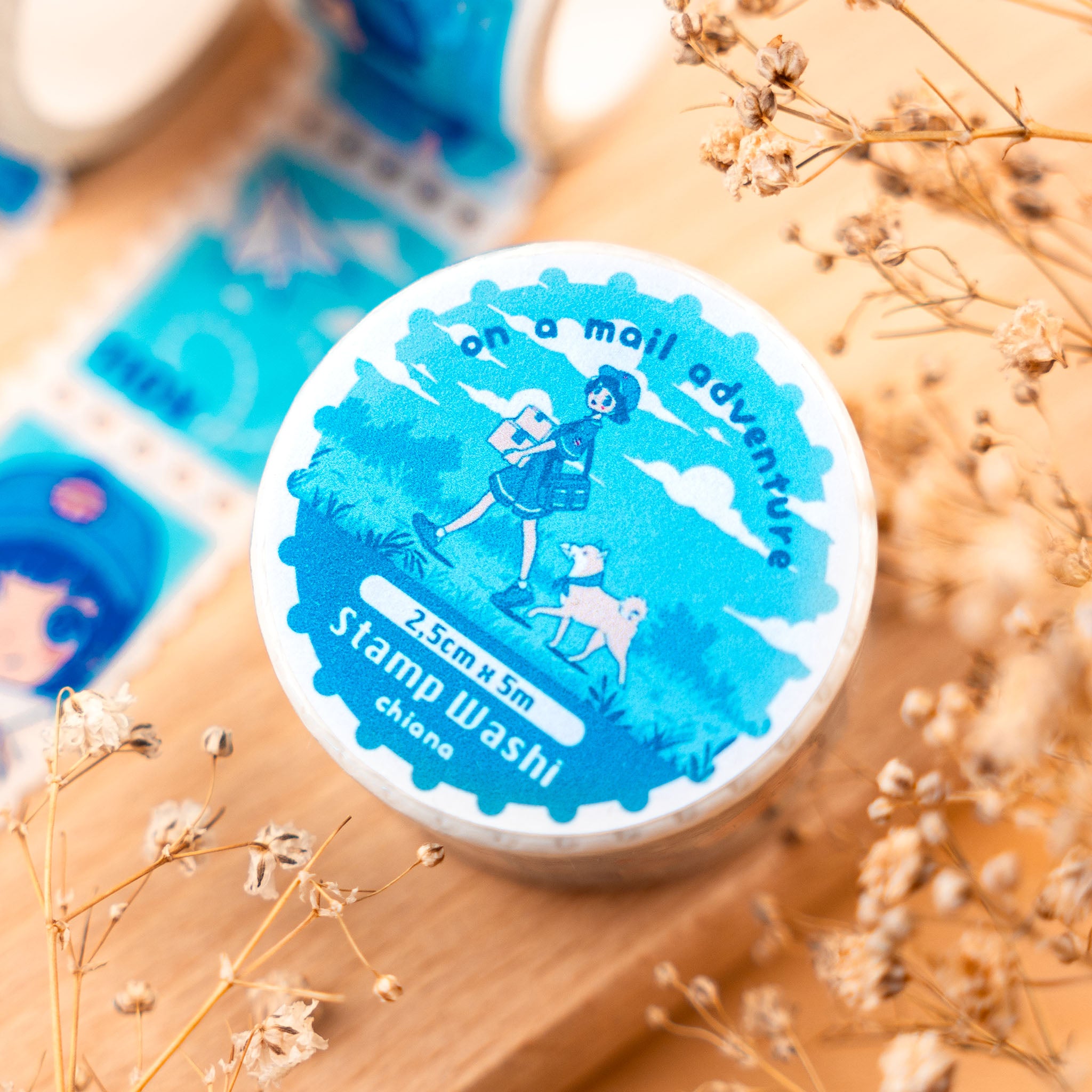 Mail Adventures: Stamp Washi Tape