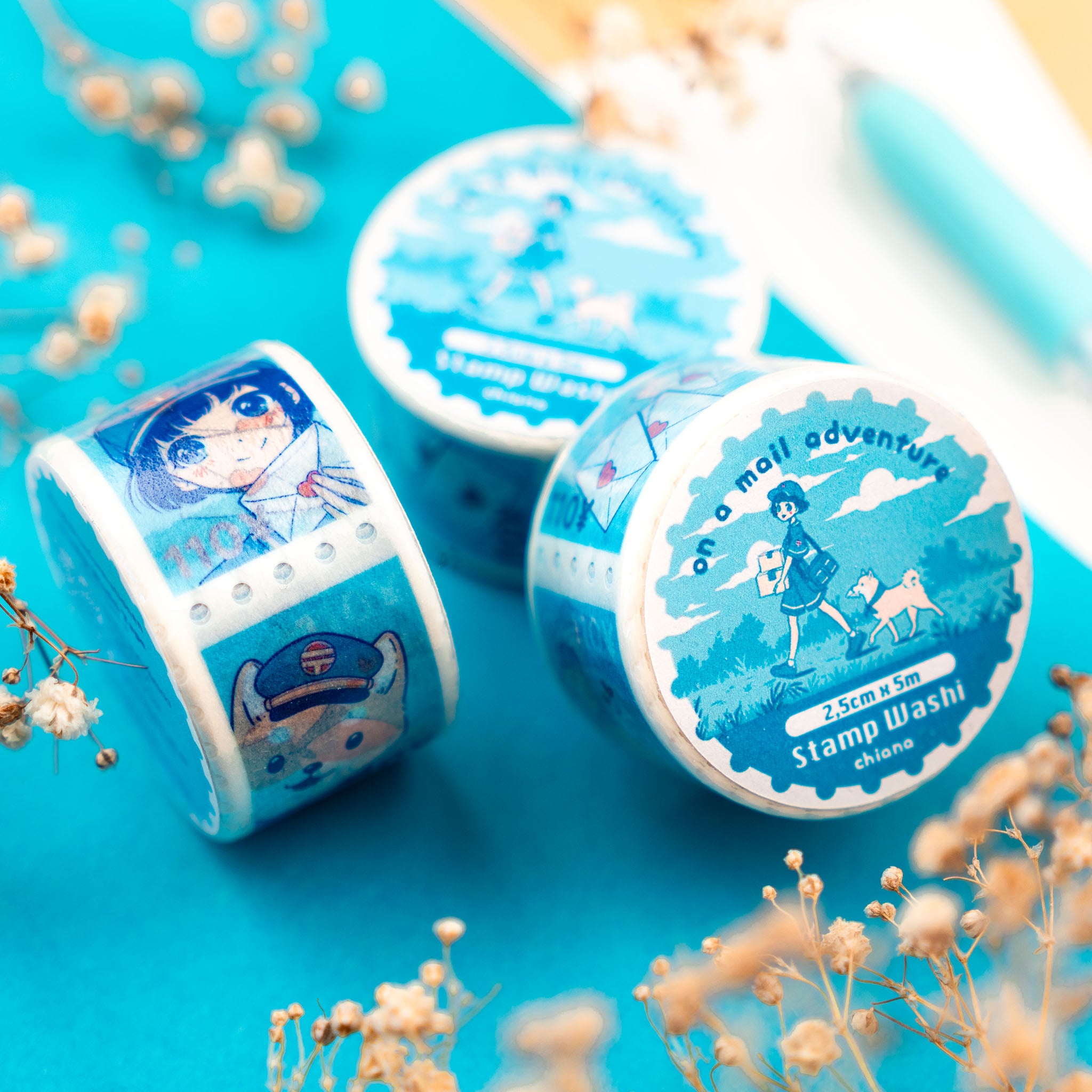 Mail Adventures: Stamp Washi Tape