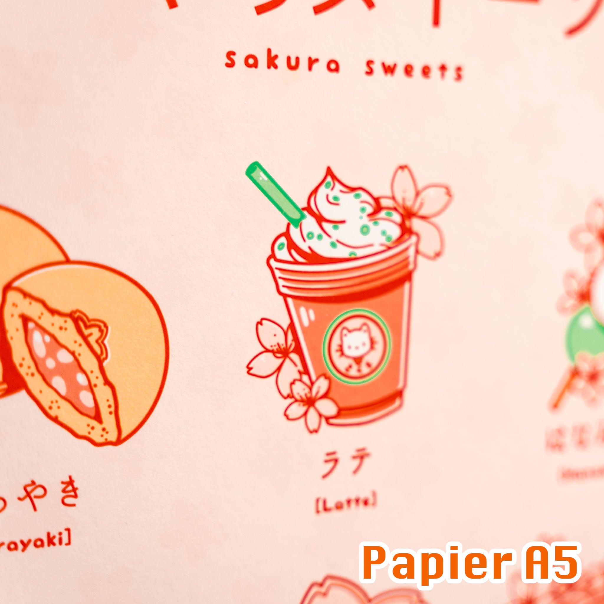 Sakura Sweets Print (verschiedene Größen)