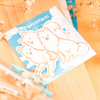 Dog Adventures: Samoyede Sticker Set