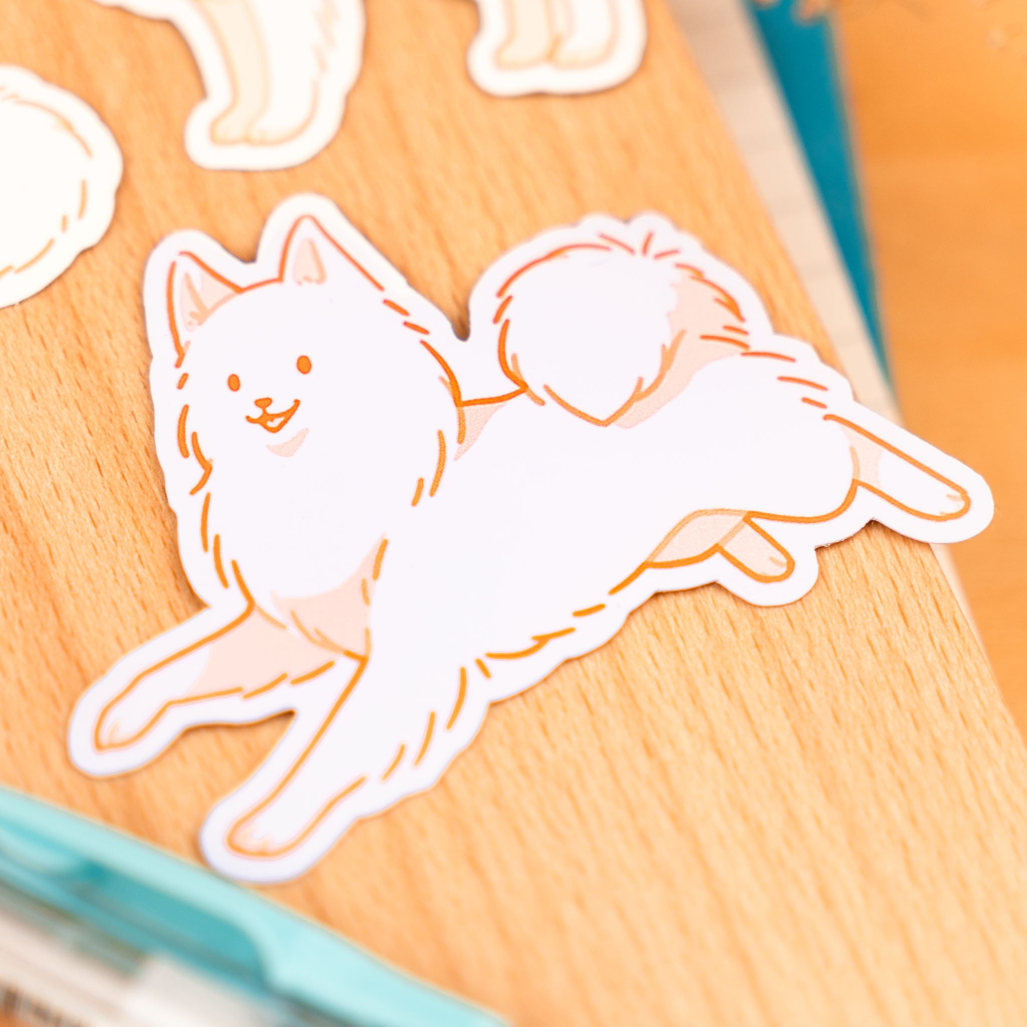Dog Adventures: Samoyede Sticker Set