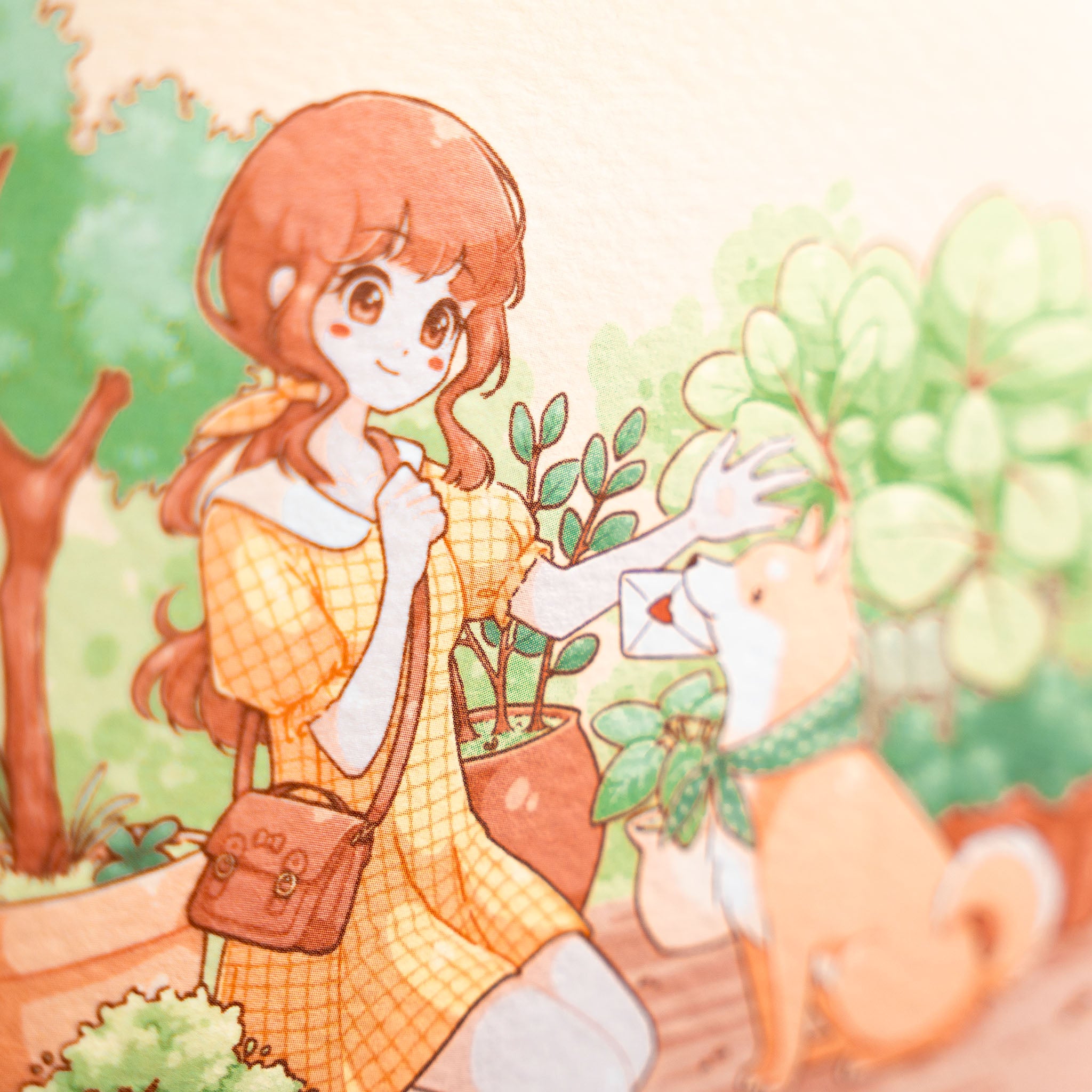 A Letter between Plants Print (verschiedene Größen)