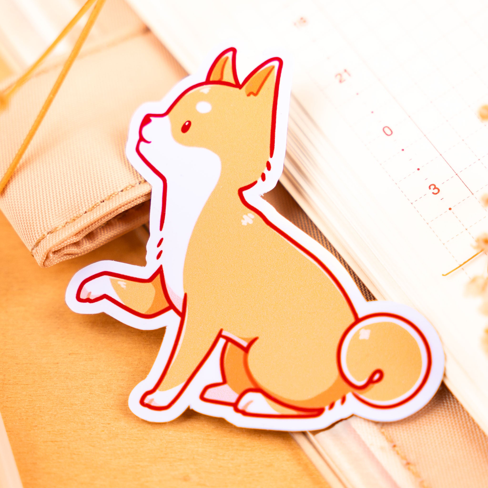 Dog Adventures: Shiba Sticker Set