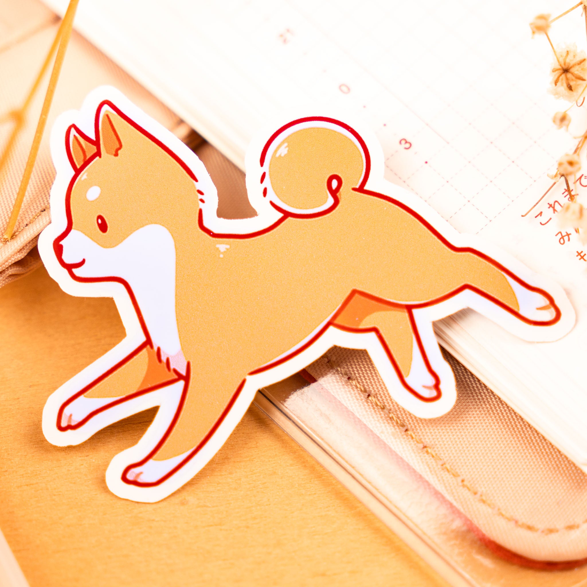 Dog Adventures: Shiba Sticker Set