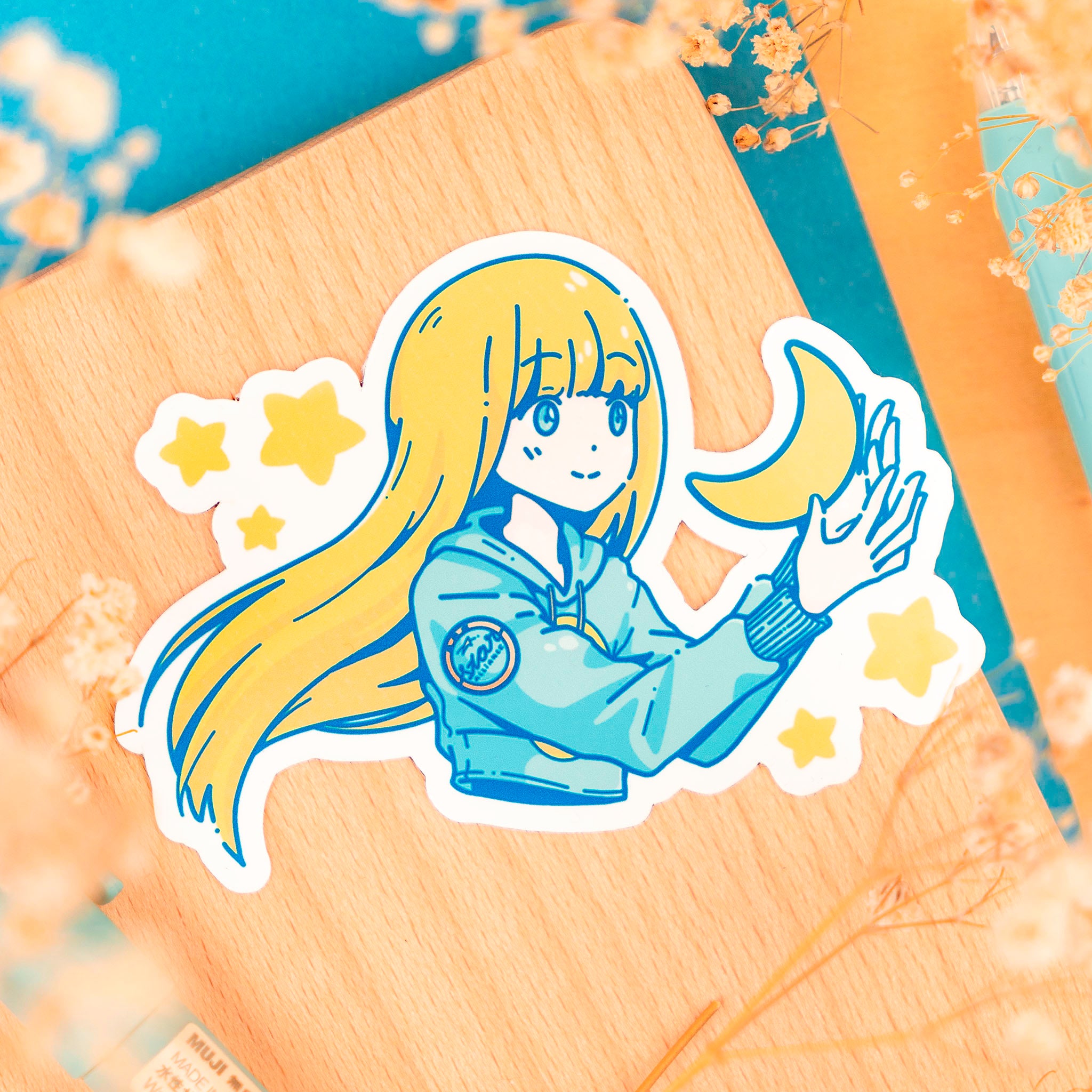 Starstruck: Moon Girl Sticker